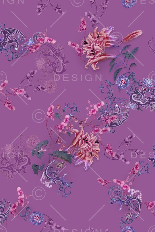 连衣裙印花华亿平台图片