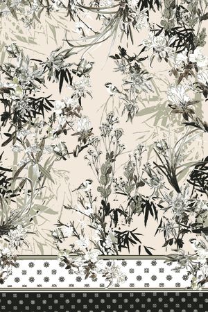 几何印花华亿平台图片