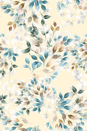 绿植树叶印花华亿平台图片