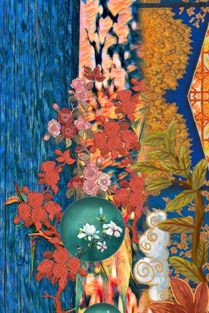 香云纱印花华亿平台图片