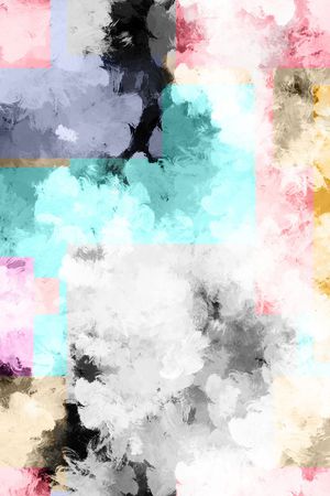 几何印花华亿平台图片