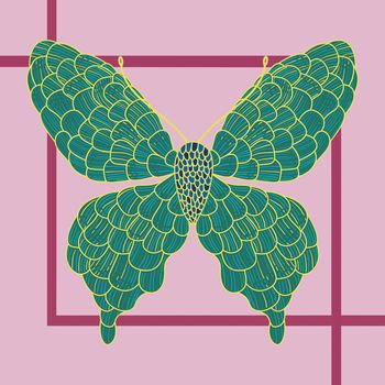 花卉蝴蝶印花华亿平台图片