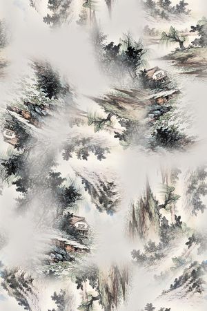 香云纱印花华亿平台图片