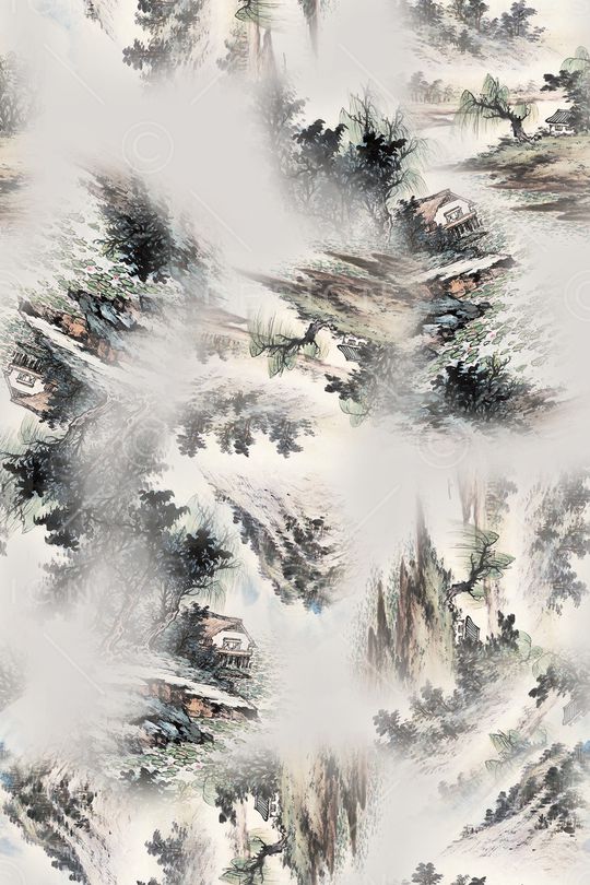 香云纱印花华亿平台图片