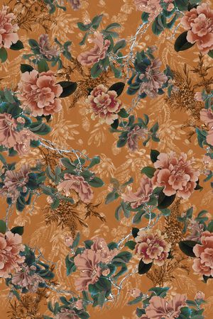 民族风印花华亿平台图片