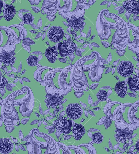 彩底花卉印花华亿平台图片