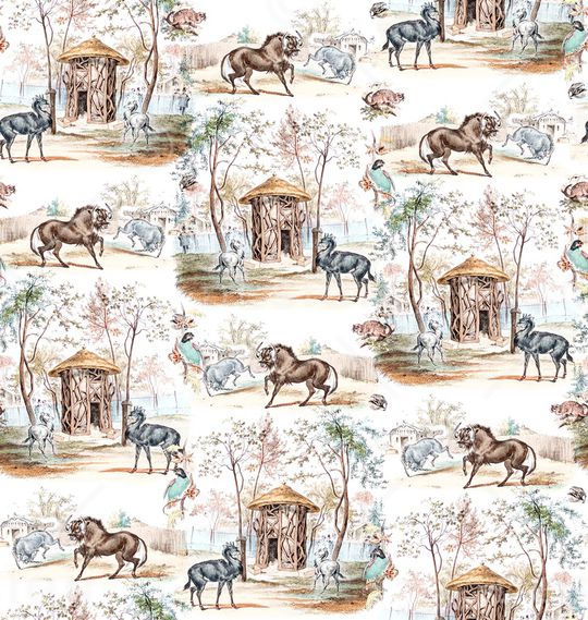 复古印花华亿平台图片