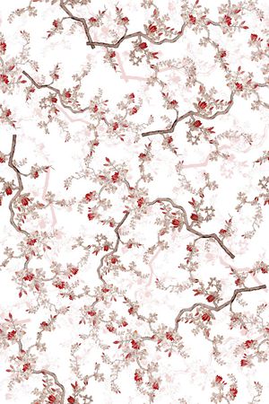 绿植树叶印花华亿平台图片