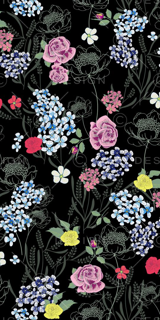 植物印花华亿平台图片