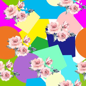 几何印花华亿平台图片