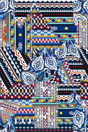 几何印花华亿平台图片