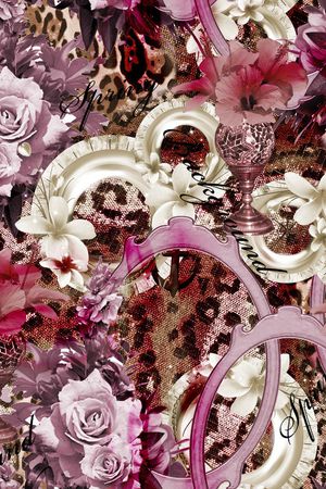 字母印花华亿平台图片