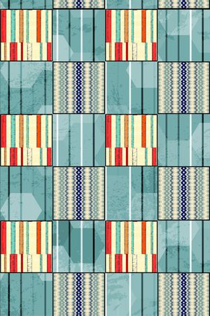 几何印花华亿平台图片