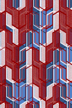 几何印花华亿平台图片