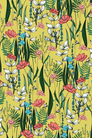 小碎花印花华亿平台图片