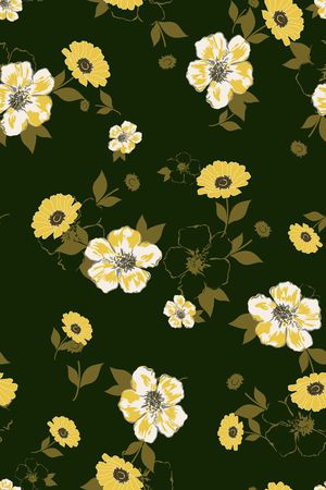 绿植树叶印花华亿平台图片