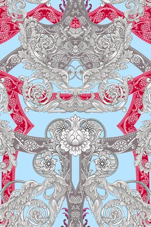 民族风印花华亿平台图片