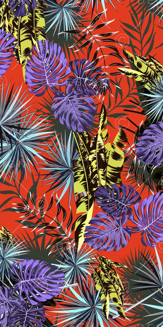 植物印花华亿平台图片