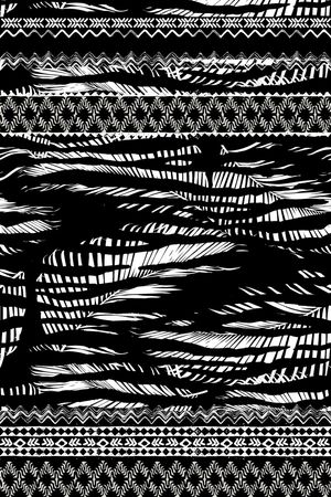 几何印花华亿平台图片