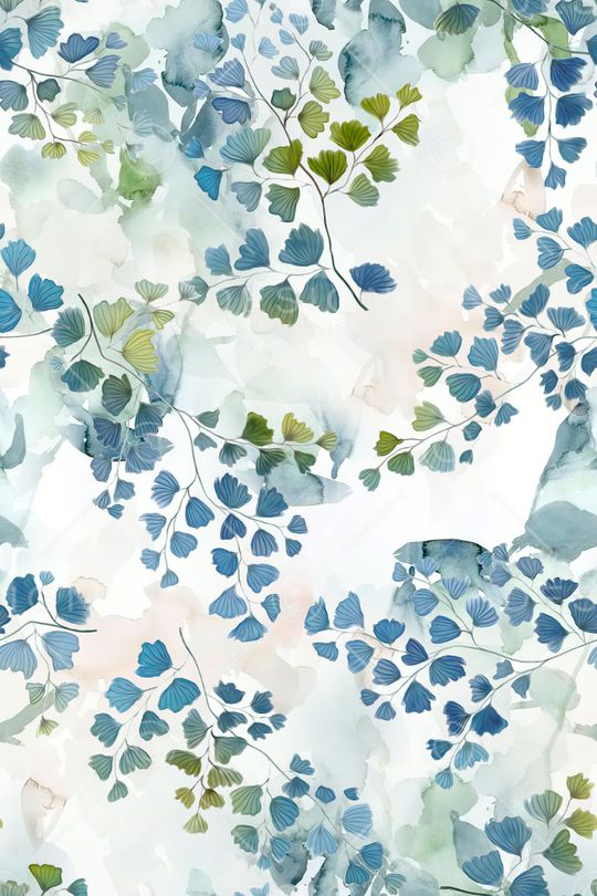 绿植树叶印花华亿平台图片