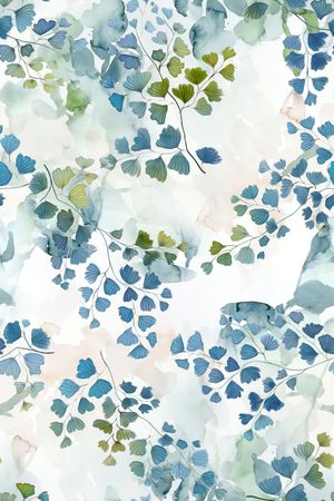 绿植树叶印花华亿平台图片