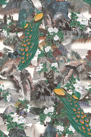 数码华亿平台印花华亿平台图片