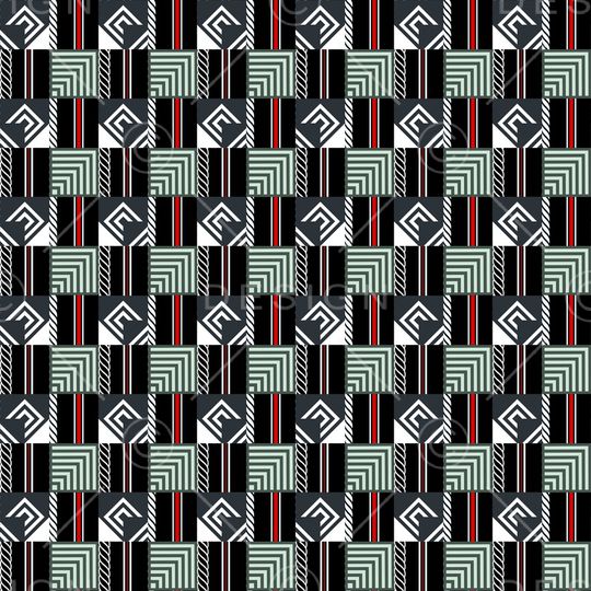 几何印花华亿平台图片