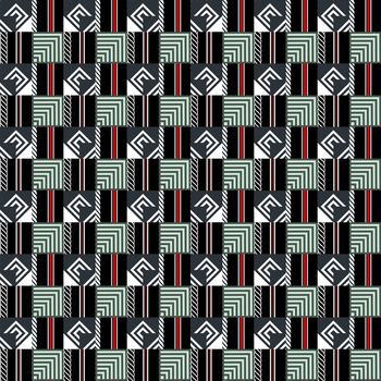 几何印花华亿平台图片