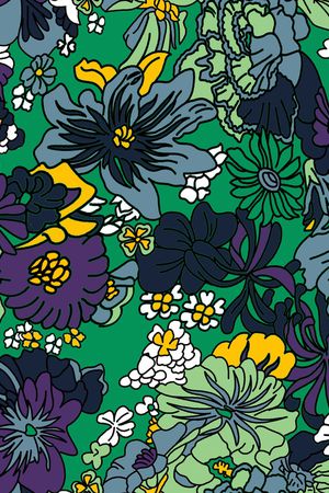 植物印花华亿平台图片