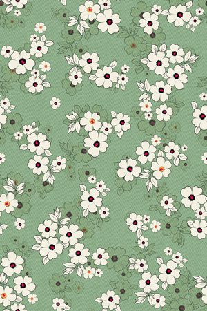 抽象花卉印花华亿平台图片