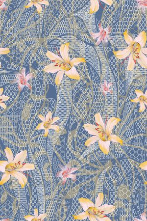 绿植树叶印花华亿平台图片