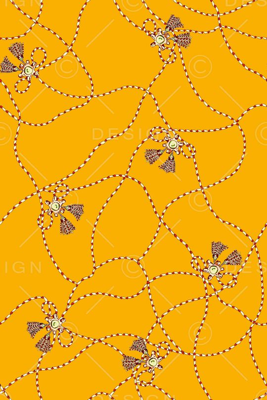 连衣裙印花华亿平台图片