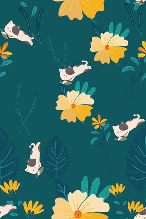 绿植树叶印花华亿平台图片