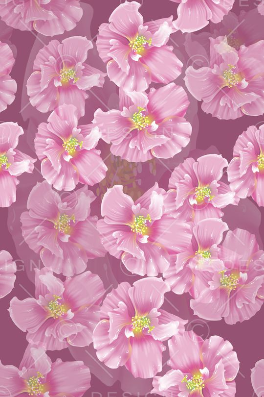 绿植树叶印花华亿平台图片