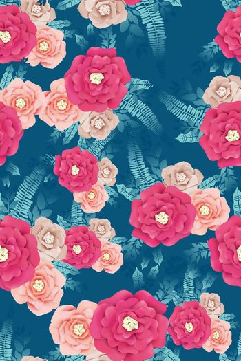 定位花印花华亿平台图片