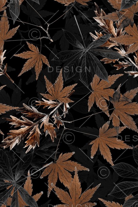 绿植树叶印花华亿平台图片