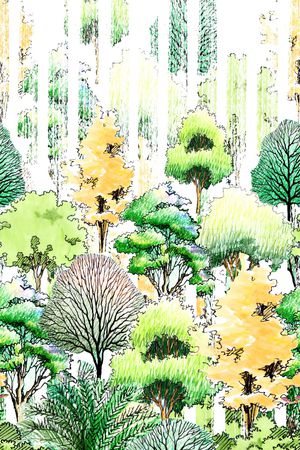 水彩印花华亿平台图片