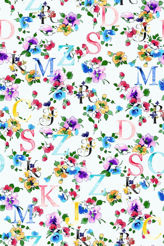 字母印花华亿平台图片