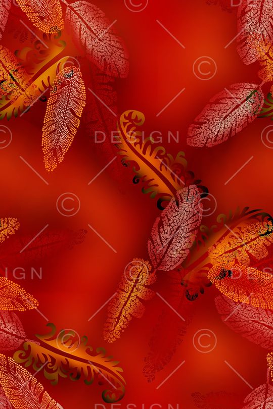 绿植树叶印花华亿平台图片