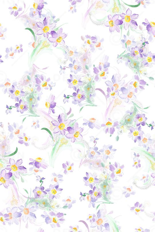 绿植树叶印花华亿平台图片