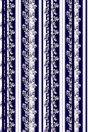 几何花卉印花华亿平台图片