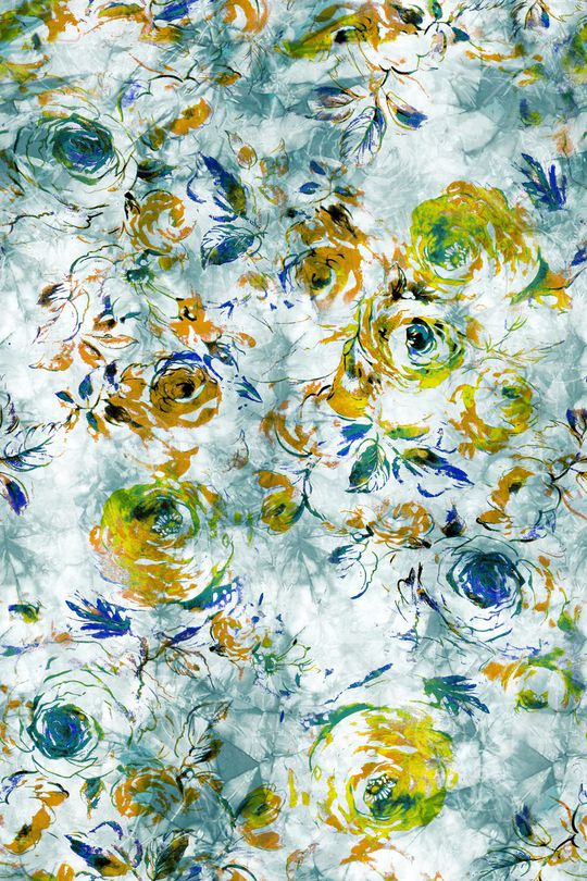 绿植树叶印花华亿平台图片