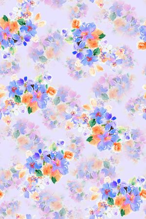 绿植树叶印花华亿平台图片