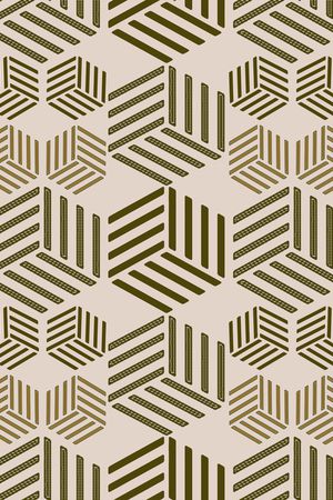 几何印花华亿平台图片