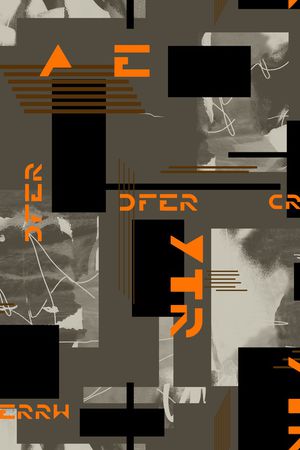 几何印花华亿平台图片