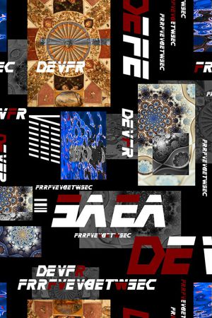 几何印花华亿平台图片