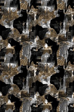 几何印花华亿平台图片