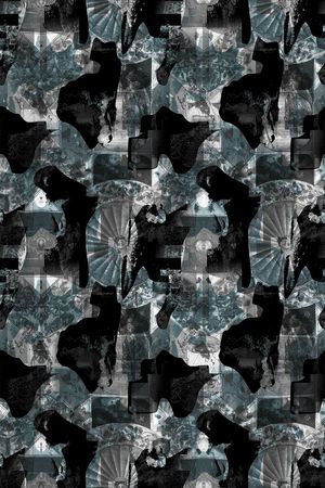 几何印花华亿平台图片