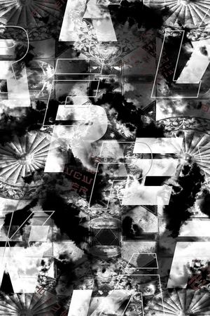 几何印花华亿平台图片