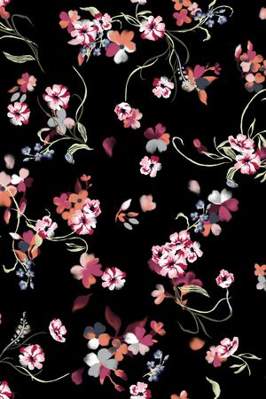 复古印花华亿平台图片